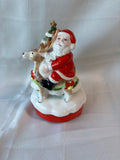 Santa Claus Musical Box By Berman And Anderson, Works