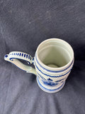 Delfts Blauw Blue and White Beer Stein Music Box In Base Hand Painted Holland *Read Description*