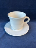 21 Piece Pfaltzgraff Filigree Cup And Saucer Set