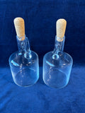 Glass Oil And Vinegar Cruet Set (2)