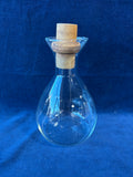 Pyrex Ware Glass Wine Decanter Clear With Wood Stopper