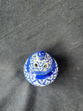 Blue And White Ceramic Lidded Jar