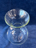 Pyrex Ware Glass Wine Decanter Clear With Wood Stopper