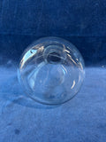 Pyrex Ware Glass Wine Decanter Clear With Wood Stopper