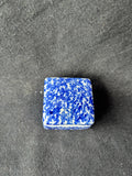 Ceramic Blue And White Square Trinket Box