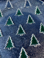 Round Christmas Tree Serving Platter