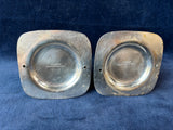 Pair Of Princess WM Rogers & Son Silver-plated Candle Sticks