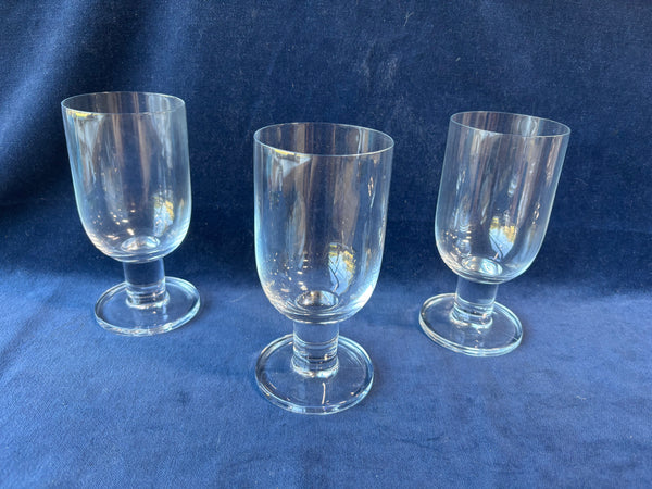 Set Of 3 Water Goblets