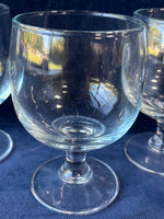 Set Of 7 Short Footed Glasses