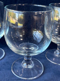 Set Of 8 Short Footed Glasses