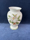 White And Green Floral Vase