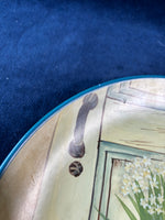 Flowers In Pot Decorative Plate