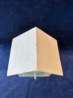Small Wooden Floral Birdhouse