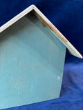 Small Wooden Floral Birdhouse