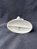 Gerold Porzellan Bavarian West Germany Porcelain Figurine Basket Girl With Goose