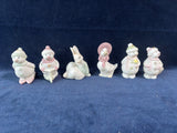 Lot Of Golden Memories From The Lladro Family Of Products Christmas Ornaments (6)