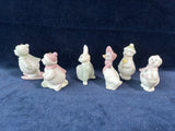 Lot Of Golden Memories From The Lladro Family Of Products Christmas Ornaments (6)