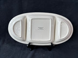 Pottery Barn Sophia Blue/White Chinoiserie Willow Divided Dish