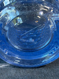 Set Of 3 Villeroy & Boch Boston Blue Double Old-Fashioned Rocks Glasses Diamond