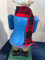 Vintage Set of 3 Wood Carolers