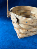 (A)Small Round 1990 Longaberger Basket