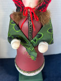 Vintage Set of 3 Wood Carolers