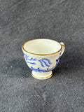 Coalport Porcelain "Willow" Miniature Cup, Saucer, Side Plate-3 PCs