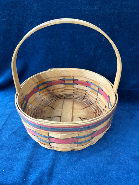 (C) Longaberger Crisco American Celebration Woven Basket *Read Description*