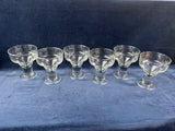 Set Of 6 Libbey Catalina Margarita Glasses