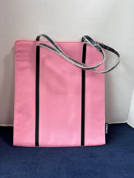 Clinique Pink Bag Black Straps, Appears Unused