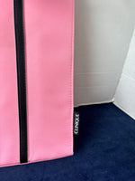 Clinique Pink Bag Black Straps, Appears Unused
