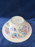 Longaberger Pottery Spring Floral Large Round Serving Bowl