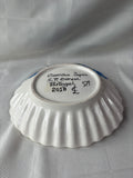Signed Portuguese Pottery Shell Dish – Carrilho Lopes, 2018
