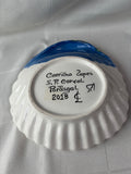 Signed Portuguese Pottery Shell Dish – Carrilho Lopes, 2018
