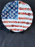 16-Piece Pier 1 Floral Flag Melamine Plate Lot