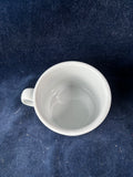Dansk Cafe Blanc Flat Cup And Saucer Set- 12 Pieces (2 Sets available, Priced Individually)