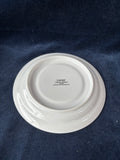 Dansk Cafe Blanc Flat Cup And Saucer Set- 12 Pieces (2 Sets available, Priced Individually)