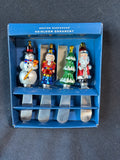 Set Of 4 Boston Warehouse Heirloom Ornament Spreaders