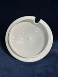 Off White Soup Tureen With Ladle And Underplate