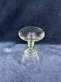 Set Of 6 Tiffin Cut Crystal Water Goblets