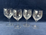 Set Of 4 Lenox Radiance Wine Glasses