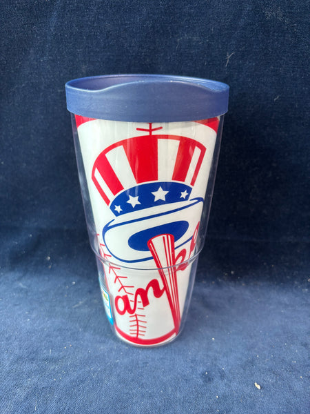 Tervis Tumbler 24 oz New York Yankees Baseball Large Logo Mug