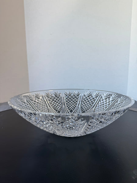 (D) Waterford Crystal Waterville Centerpiece Bowl