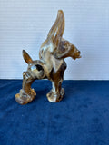 Vintage Imperial Glass Donkey Mule Slag Figurine