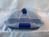 Mainstays Bake & Carry Cake Pan With Wooden Spatula (B)