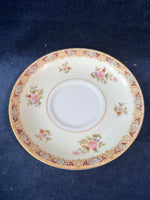 4 Piece Cherry China Teacup And Saucer Set