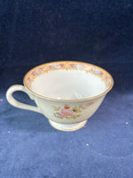 4 Piece Cherry China Teacup And Saucer Set