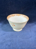 4 Piece Cherry China Teacup And Saucer Set