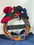 Snowman “Welcome” Wreath Front Door