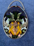 Pineapple Welcome Art Glass Stained Glass